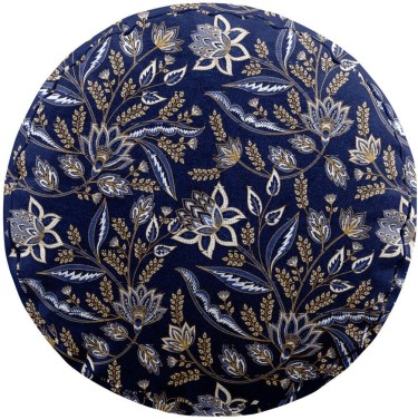 Подушка круглая Cortin «Индиго батик»