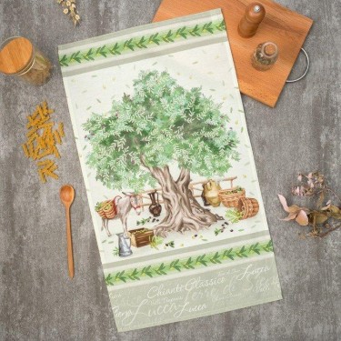 Полотенце "Этель" Olivia 40х73 см, 100% хл, саржа 190 гр/м2