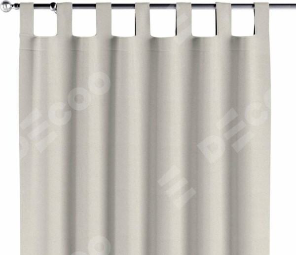 Комплект штор на петлях ткань блэкаут с блеском светло-серый