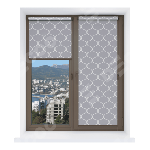 Рулонная штора Мини Касабланка 08